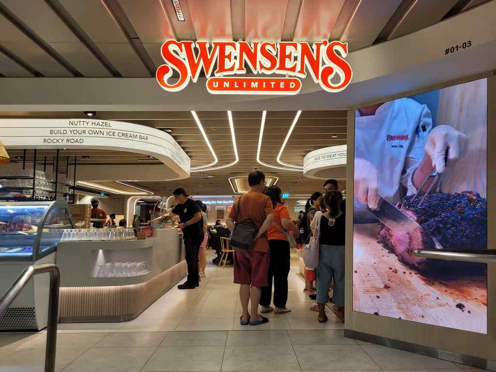 Welcome to Swensens at T2 Changi