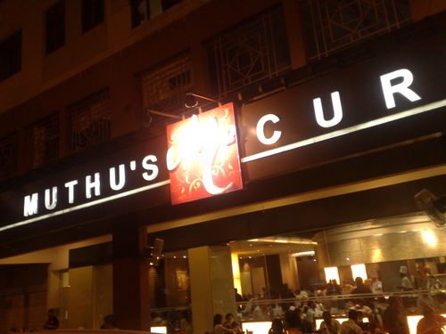 Muthus Curry Eatery Outside