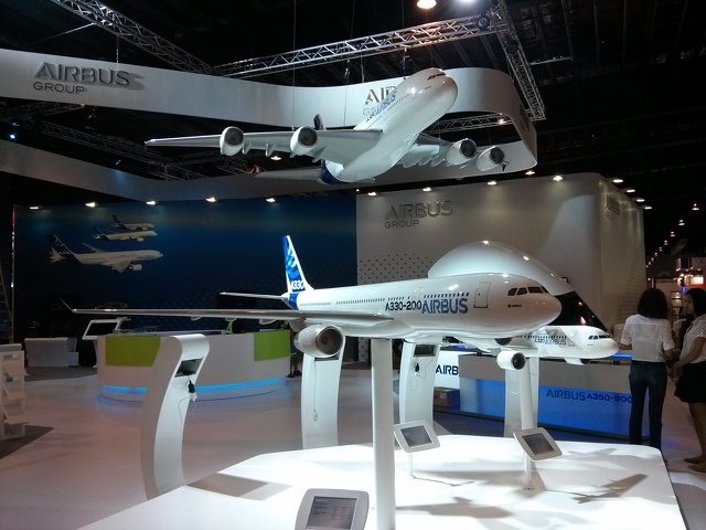 Airbus booth