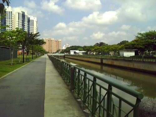 Alexandra/Tanglin Park Connector Running Route
