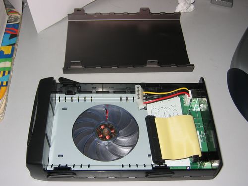 Assembling an external harddrive storage enclosure